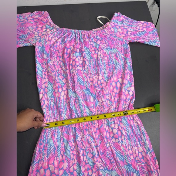 Lilly Pulitzer Lana Skort Romper - Pink Sorbet High Altitude - Picture 8 of 10